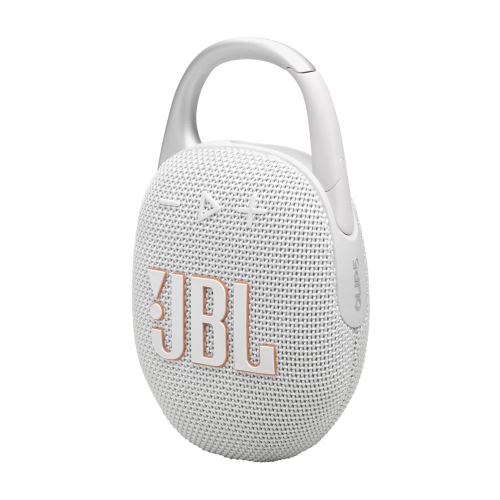 Open Box - JBL Clip 5 Waterproof Bluetooth Wireless Speaker - White