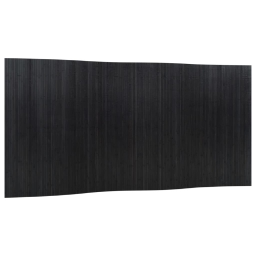 VIDAXL  Room Divider Black 165X400 Cm Bamboo