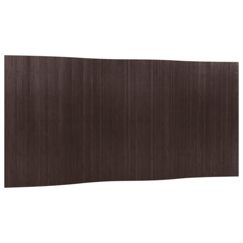 VIDAXL  Room Divider Dark 165X400 Cm Bamboo In Brown