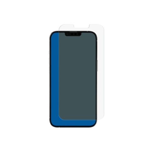 BodyGuardz Pure 2 EyeGuard Antimicrobial Tempered Glass Screen Protector - iPhone 13/13 Pro