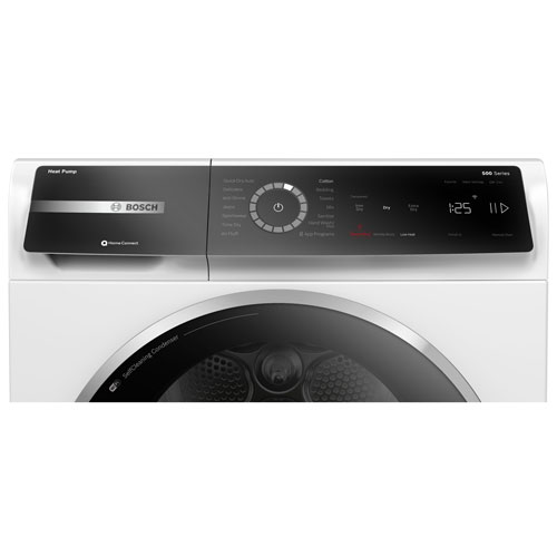 Sécheuse électrique à pompe à chaleur de 4,0 pi³ série 500 de Bosch - Blanc