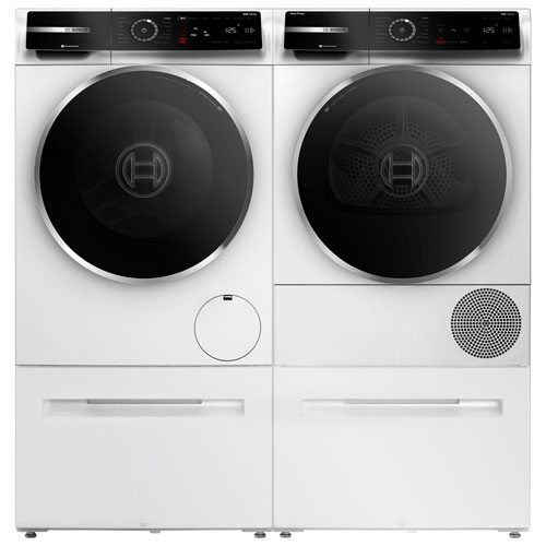 Sécheuse électrique à pompe à chaleur de 4,0 pi³ série 500 de Bosch - Blanc