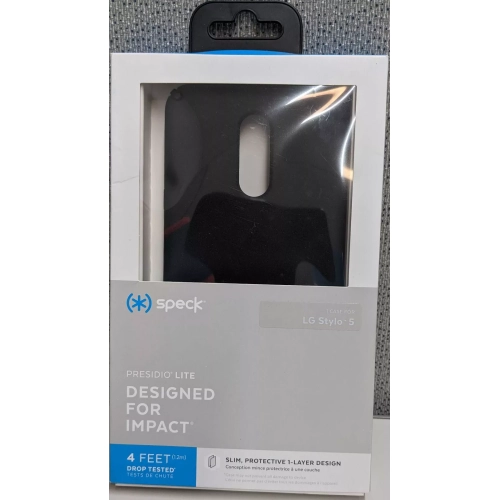 Speck Presidio Lite Case LG Stylo5+ Color:Black