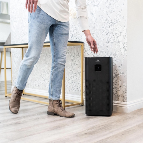 Boîte ouverte - Purificateur d'air MA-50 de Medify avec filtre HEPA véritable 1100 pi² Cover H13 - Noir