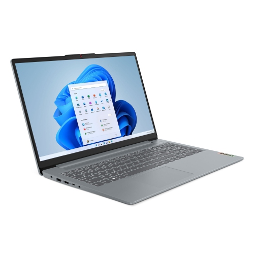 Lenovo IdeaPad Slim 3i 15.6" FHD Laptop, Intel Core i3-N305, 8GB 4800MHz LPDDR5 RAM, 256GB SSD, Arctic Grey, Windows 11 Home, Dolby Audio, Intel UHD