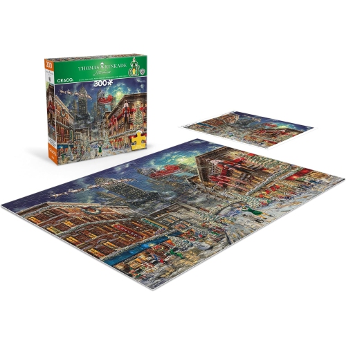 Ceaco Thomas Kinkade Oversized 300-Piece Puzzle Elf