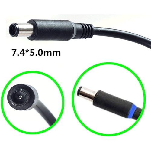 Refurbished Good Dell 19.5V 6.7A 130W AC Adapter with power Cord Pin size 7.4mm