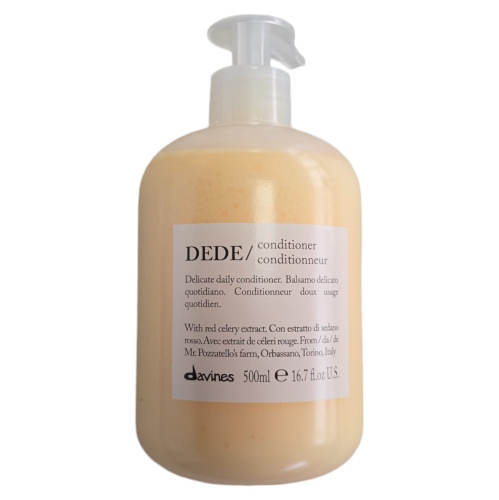 Shampooing + revitalisant + gel douche DEDE de Davines - 500 ml + 3x Lotion corps Sonder DEDE de Davines - 30 ml