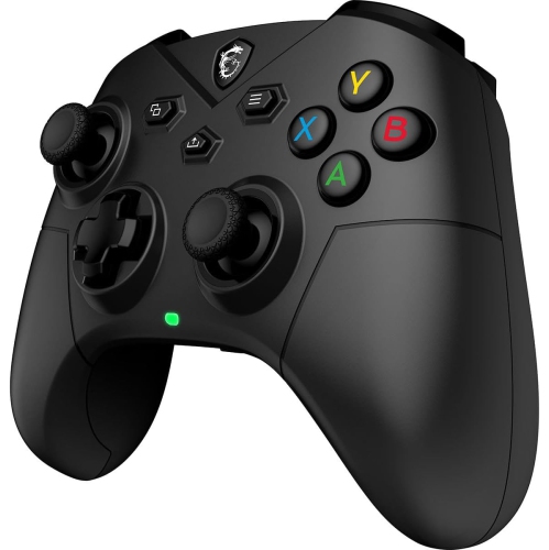 Manette de jeu sans fil pour PC FORCE GC300 de MSI - Noir, 2,4 GHz, Bluetooth, USB-C