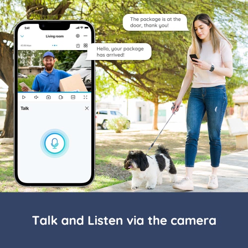 Reolink – Caméra de sécurité PoE 12&nbsp;Mpx pour surveillance vidéo, alertes personne/véhicule, vision nocturne couleur, audio bidirectionnel,