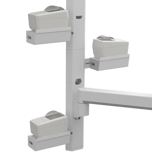 Ergotron Small Printer Bracket for Wall Track - White -