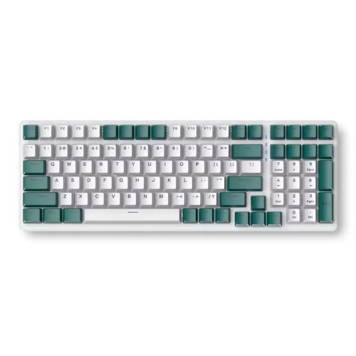 100 Keys Mechanical Keyboard Wired Backlight Keyboard Customized E-sports Office Game Computer Keyboard Metal Panel