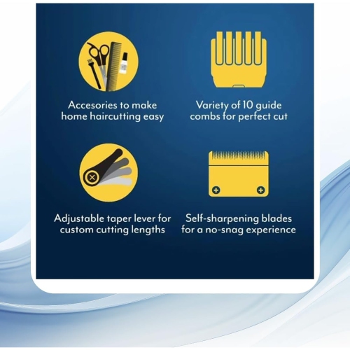 WAHL - Deluxe Groom Pro Hair Clipper Set, 19 Pieces