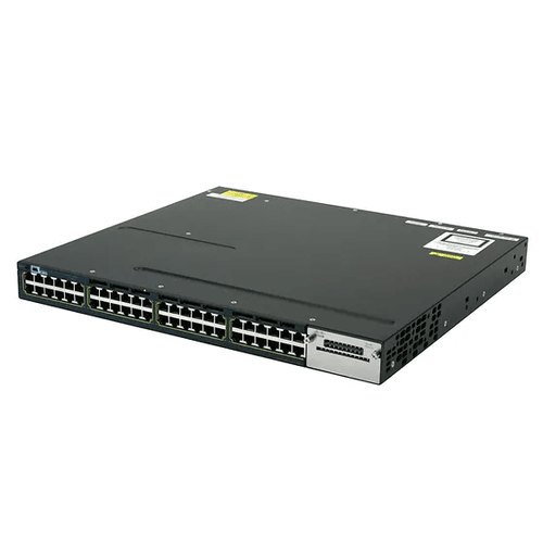 REFURBISHED GOOD Cisco WS-C3560X-48PF-E 3560X 48 port GIG PoE+ IP Services Switch.