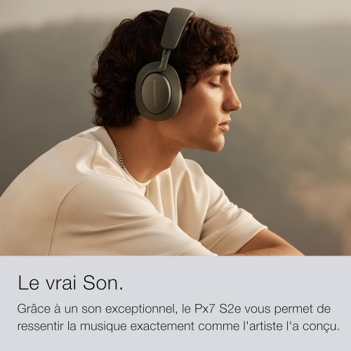 Bowers & Wilkins Limited Edition Px7 S2e Over-Ear Headphones - Enhanced Noise Cancellation & Transparency Mode, Crystal-Clear Calls, Bluetooth,