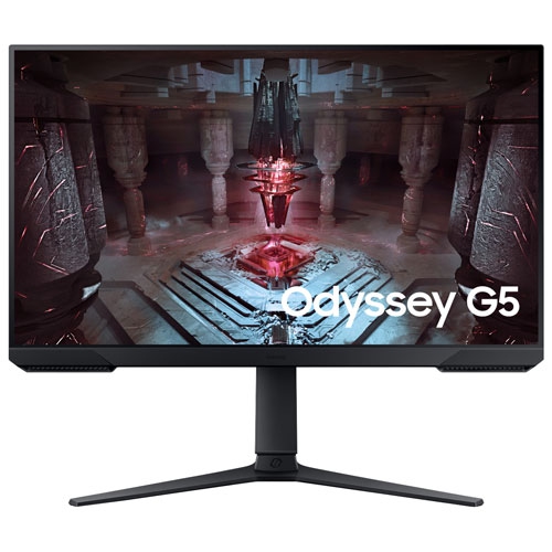 Open Box - Samsung Odyssey G5 27" WQHD 165Hz 1ms GTG VA LED FreeSync Gaming Monitor