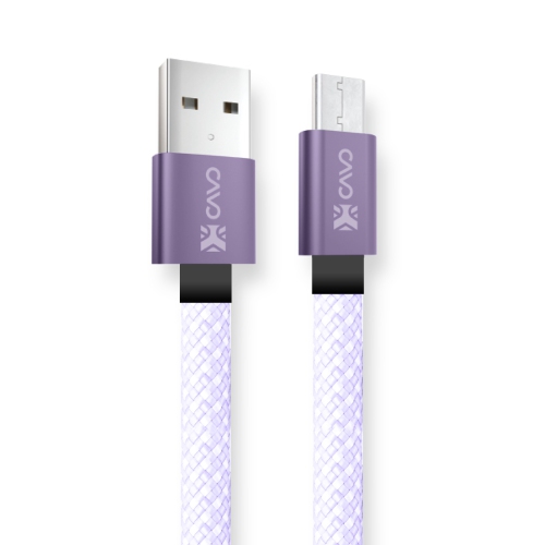 Cavo - Micro USB Cable, Universal Charger Cable, High Speed Sync Charger Cord and Micro USB Data Cord Wire,1M - light purple.