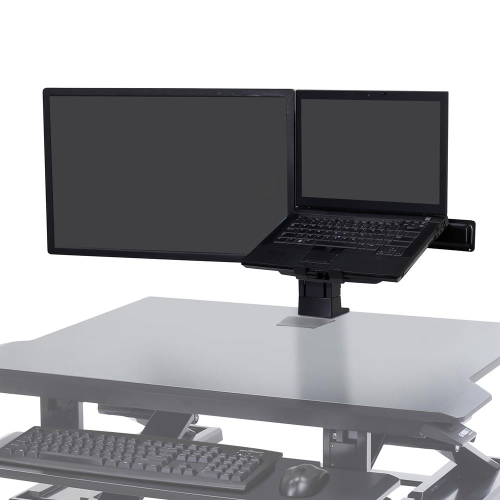 Ergotron WorkFit Universal LCD & Laptop Kit - Black -