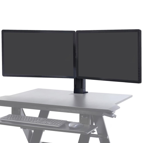 Ergotron WorkFit Universal Dual Monitor Kit - Black -