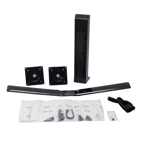 Ergotron WorkFit Universal Dual Monitor Kit - Black -