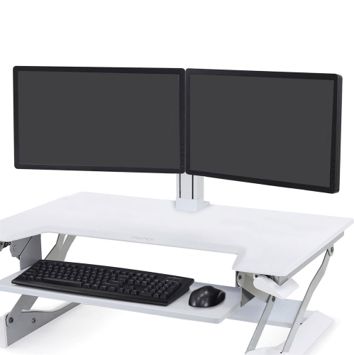 Ergotron WorkFit Dual Monitor Kit - White -