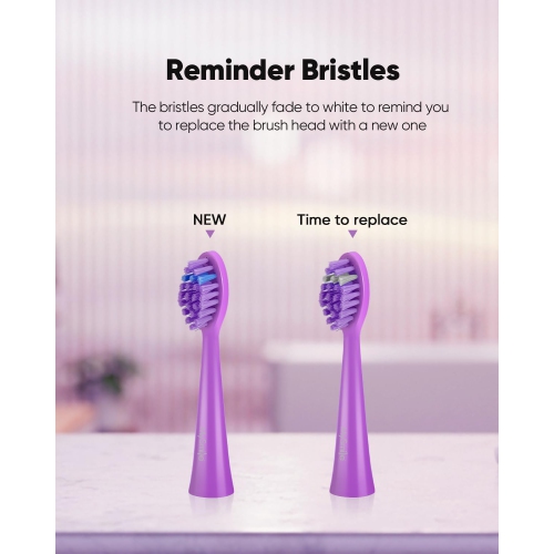 MySmile DY156 Sonic Electric Toothbrush for Adults, Rechargeable Battery Toothbrush Portable with 3 Brush Heads, 2 Mins 5 Modes Smart Timer,