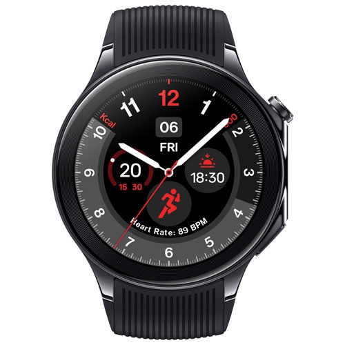 ONEPLUS  - Watch 2 47MM Smartwatch - Radiant In Black