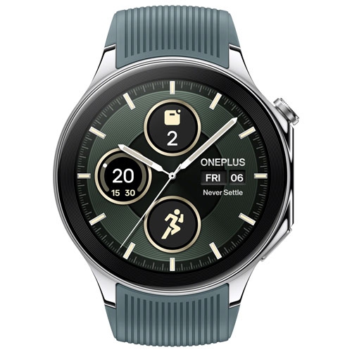ONEPLUS  - Watch 2 47MM Smartwatch - Radiant Steel