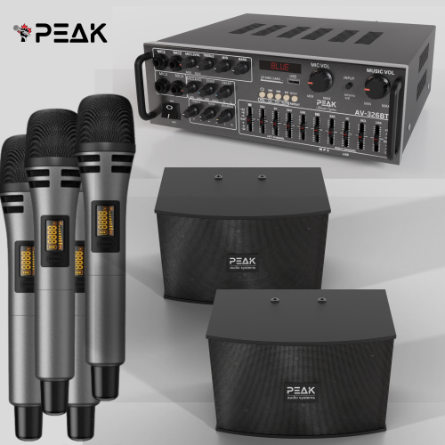 Système de karaoké STAPE I SONIC PRO+ de PEAK Karaoke - 1200&nbsp;W