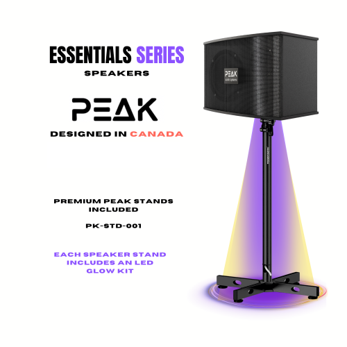 Système de karaoké STAPE I SONIC PRO+ de PEAK Karaoke - 1200&nbsp;W