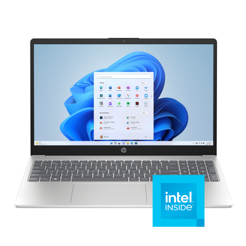 HP  15.6" HD Laptop - (Intel Pentium N200/128GB SSD/16GB Ddr4 Ram /win 11) In Silver