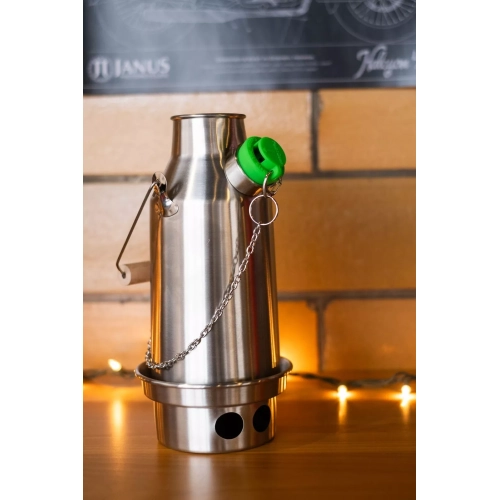 KELLY KETTLE TREKKER WHISTL KETTLE 0.6L |Wood Stove Backpacking, Scouts, Camping