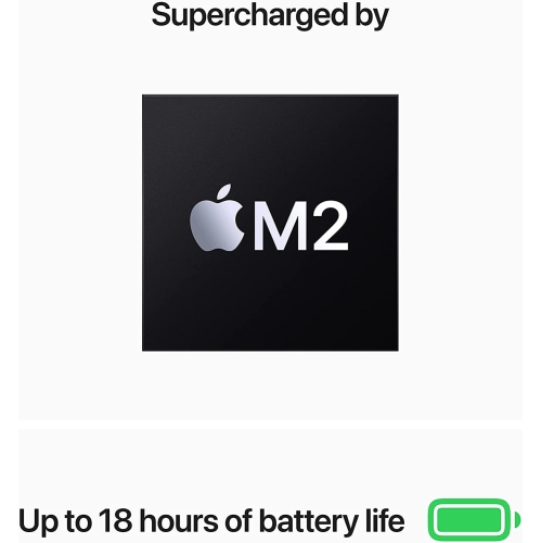 2022 Apple MacBook Air Laptop with M2 chip Starlight