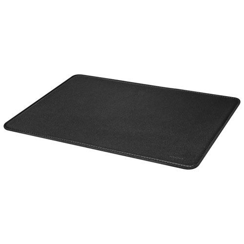 Insignia Premium Leather Mouse Pad - Black - Only at Best Buy