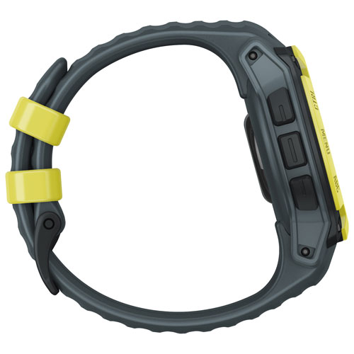 Montre intelligente multisport Bluetooth Instinct E de 40 mm de Garmin - Lime électrique/Crépuscule