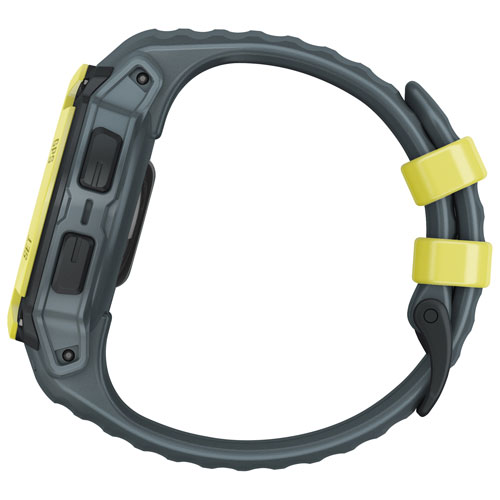 Montre intelligente multisport Bluetooth Instinct E de 40 mm de Garmin - Lime électrique/Crépuscule