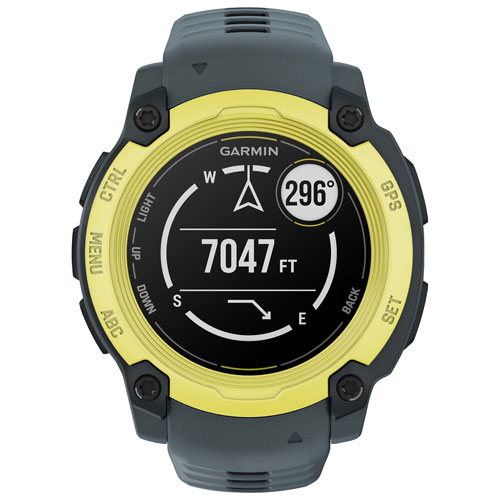 Garmin Instinct E 40mm Bluetooth Multisport Smartwatch - Electric Lime/Twilight