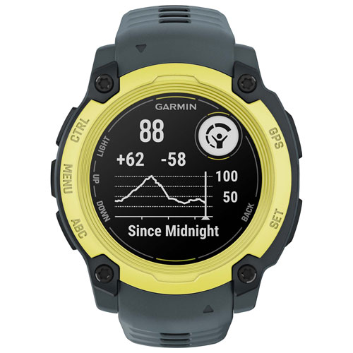Garmin Instinct E 40mm Bluetooth Multisport Smartwatch - Electric Lime/Twilight