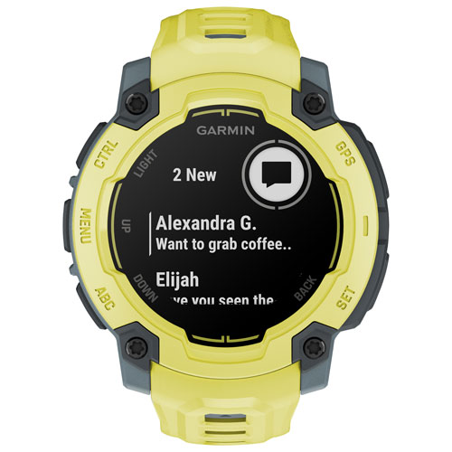 Garmin Instinct E 45mm Bluetooth Multisport Smartwatch - Electric Lime