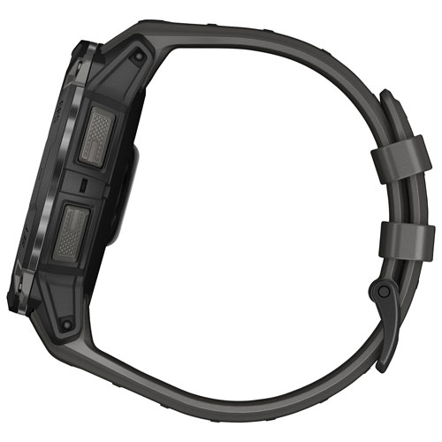 Montre intelligente multisport Bluetooth de 50 mm Instinct 3 AMOLED de Garmin - Noir/Anthracite