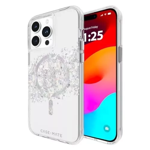 Étui Karat Touch of Pearl de Case-Mate avec MagSafe - iPhone 15 Pro