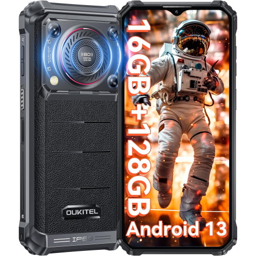 OUKITEL  Wp36 2024 Rugged Smartphone - 10600Mah, Android 13 Cell Phone -Unlocked