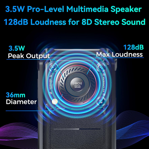 OUKITEL WP36 2024 Rugged Smartphone - 10600mAh, Android 13 Cell Phone -Unlocked