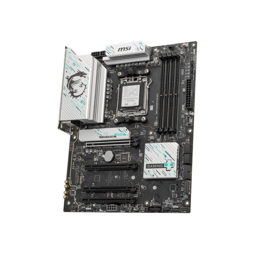 MSI B850 GAMING PLUS Wi-Fi avec DDR5-8200+, 3 fentes M.2, réseau local 5 Go, Wi-Fi 7, BT 5,4 Noir