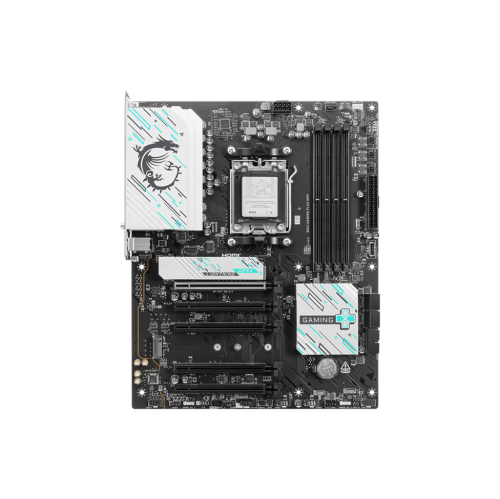 MSI B840 GAMING PLUS WIFI w/ DDR5-8000+(OC), 2x M.2 Slots, 2.5GB LAN, Wi-Fi 7, BT 5.4, Black