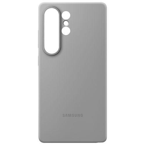 Samsung Silicone Fitted Soft Shell Case for Galaxy S25 Ultra - Grey