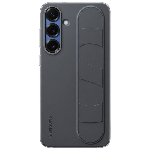 Étui rigide ajusté Standing Grip de Samsung pour Galaxy S25+ - Noir