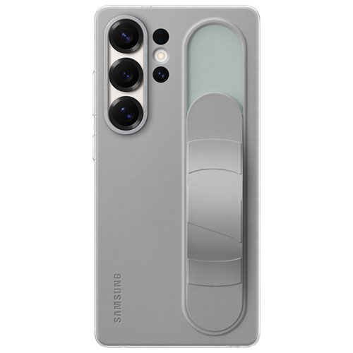 Samsung Standing Grip Fitted Hard Shell Case for Galaxy S25 Ultra - Grey