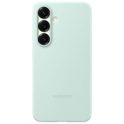 Samsung Silicone Fitted Soft Shell Case for Galaxy S25 - Mint