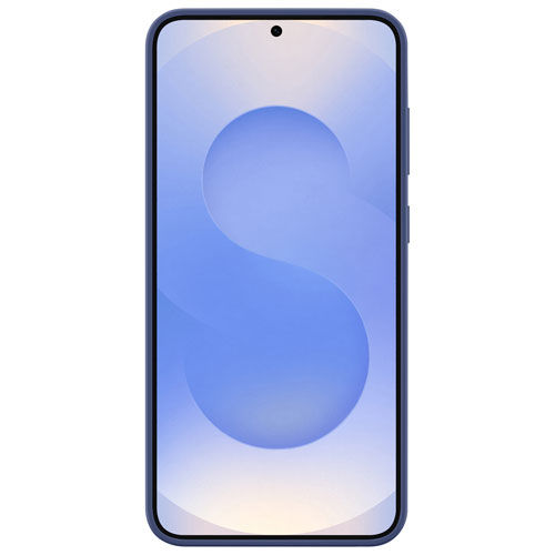 Étui souple ajusté en silicone de Samsung pour Galaxy S25+ - Bleu